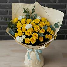 Букет цветов из:  Розы #REPLACE_PRED# Донском Тамбовская область