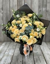 Букет цветов из:  Розы и Лизиантусы в Донском Тамбовская область