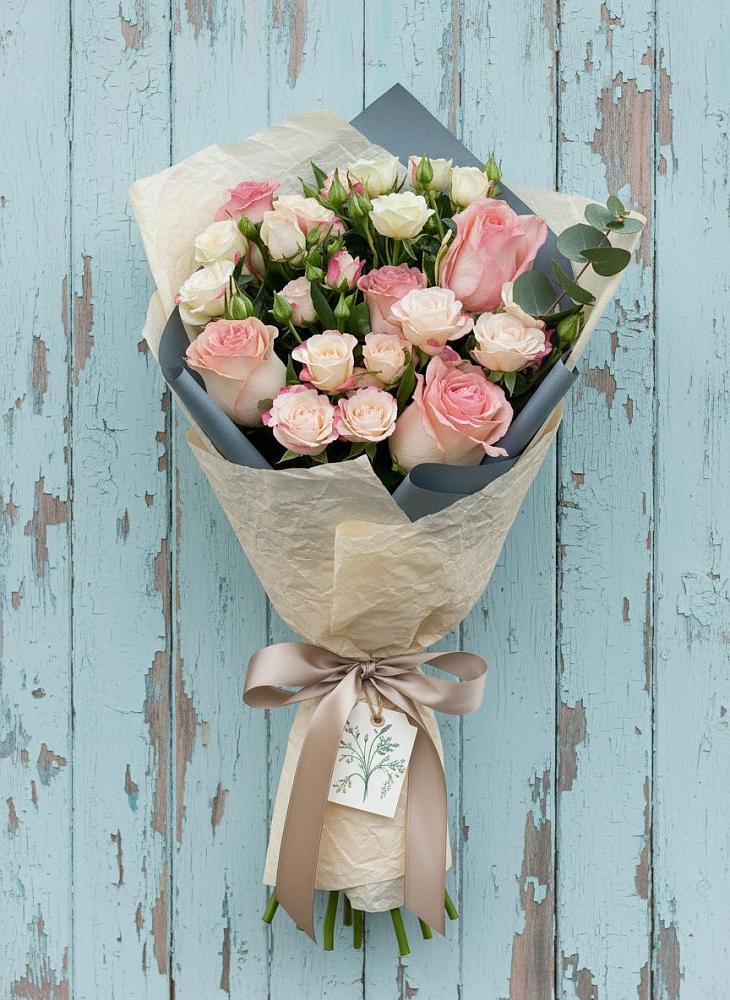 Букет цветов из: Розы в Донском Тамбовская область