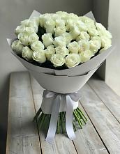 Букет 35 Белых роз в Донском Тамбовская область