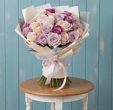 Букет цветов из:  Розы в Донском Тамбовская область