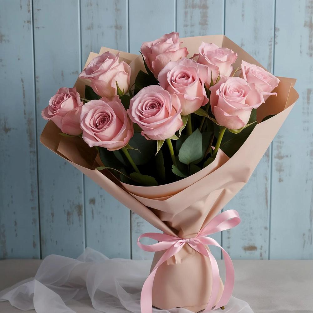 Букет цветов из: Розы в Донском Тамбовская область