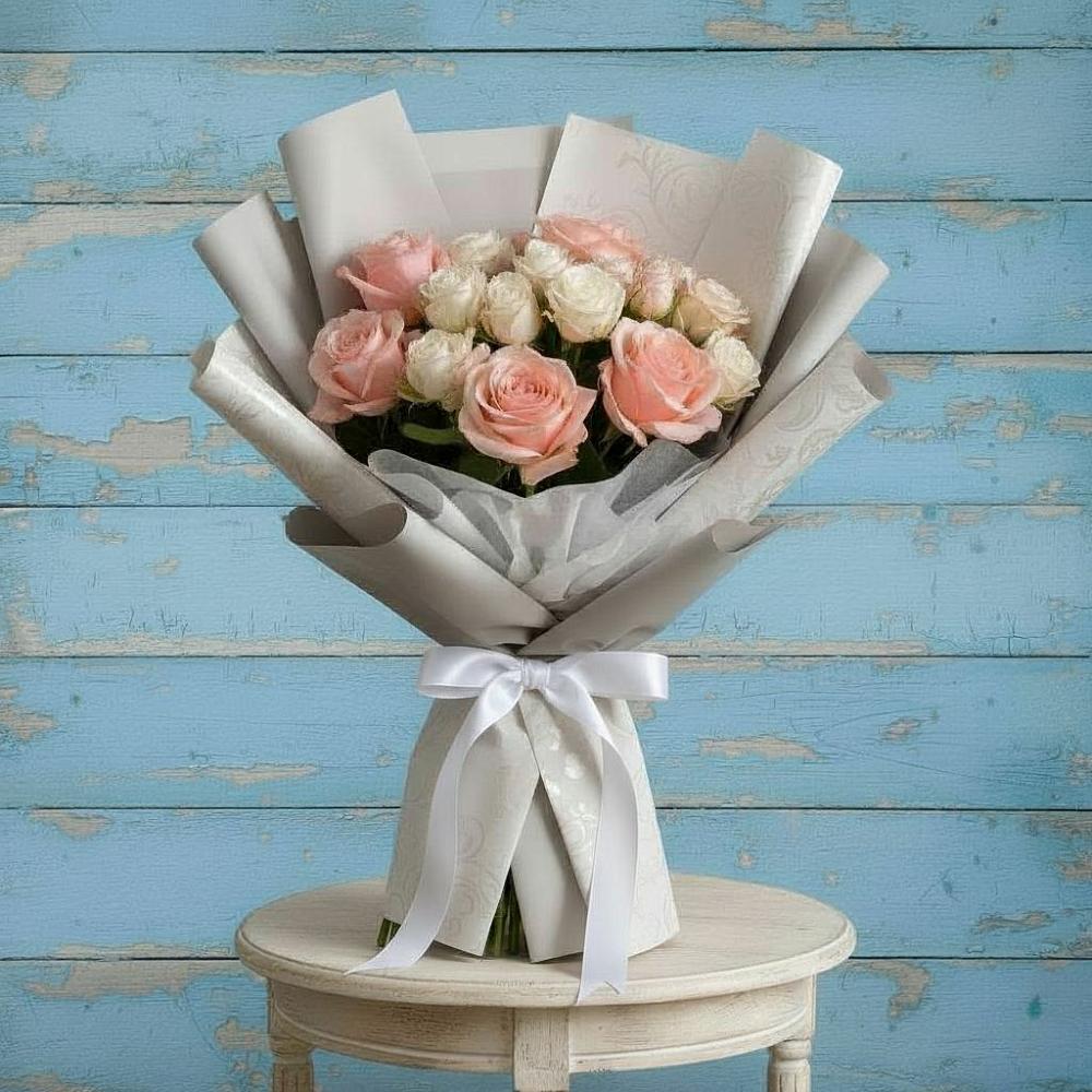 Букет цветов из: Розы в Донском Тамбовская область