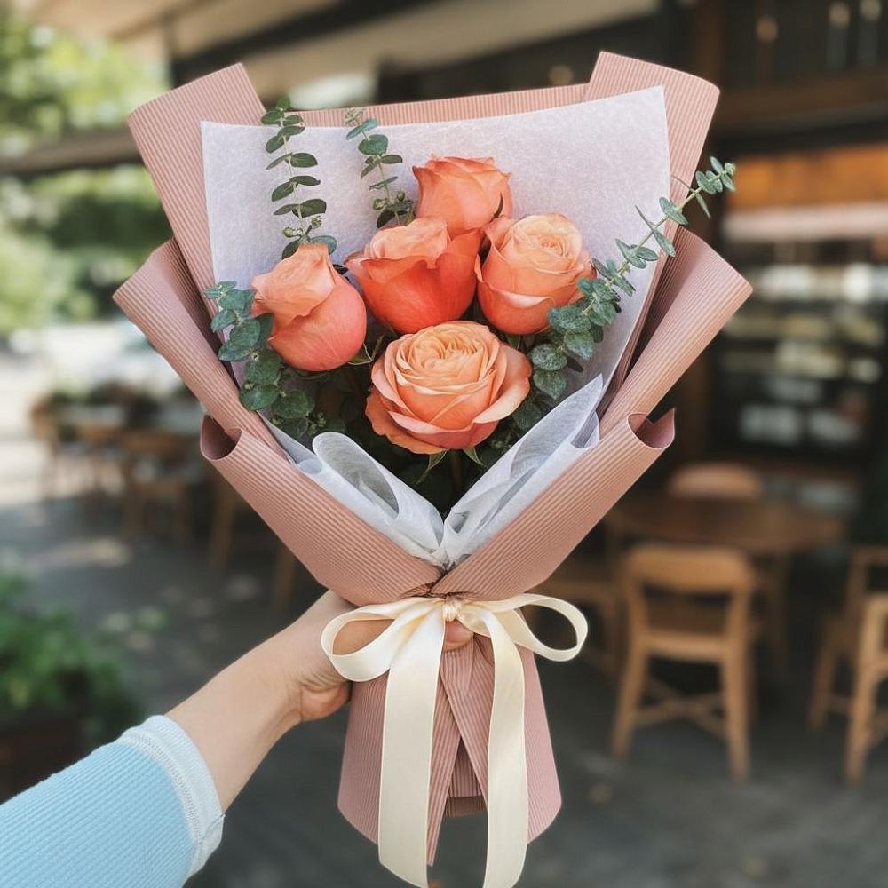 Букет цветов из: Розы в Донском Тамбовская область