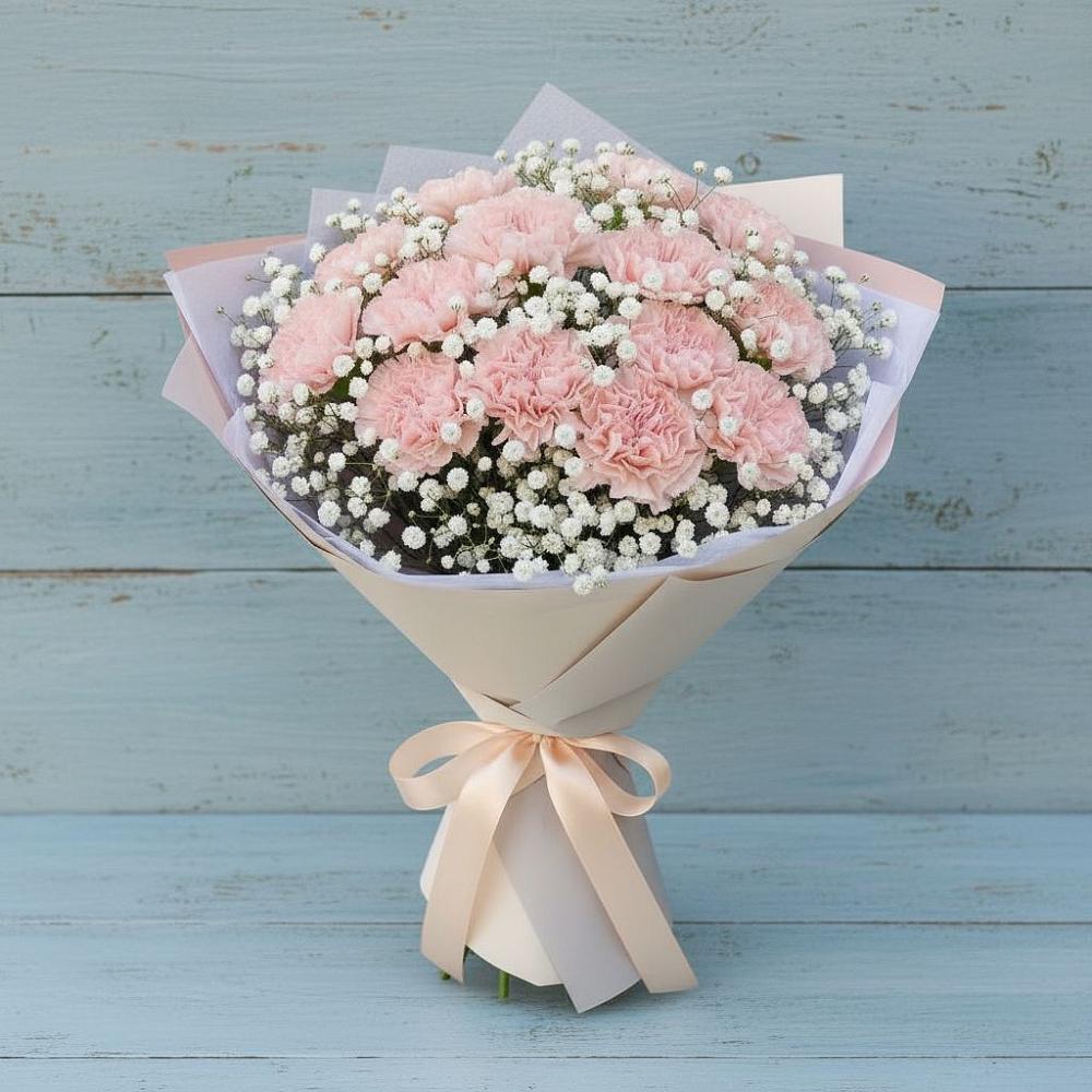 Букет цветов из: Гвоздики в Донском Тамбовская область