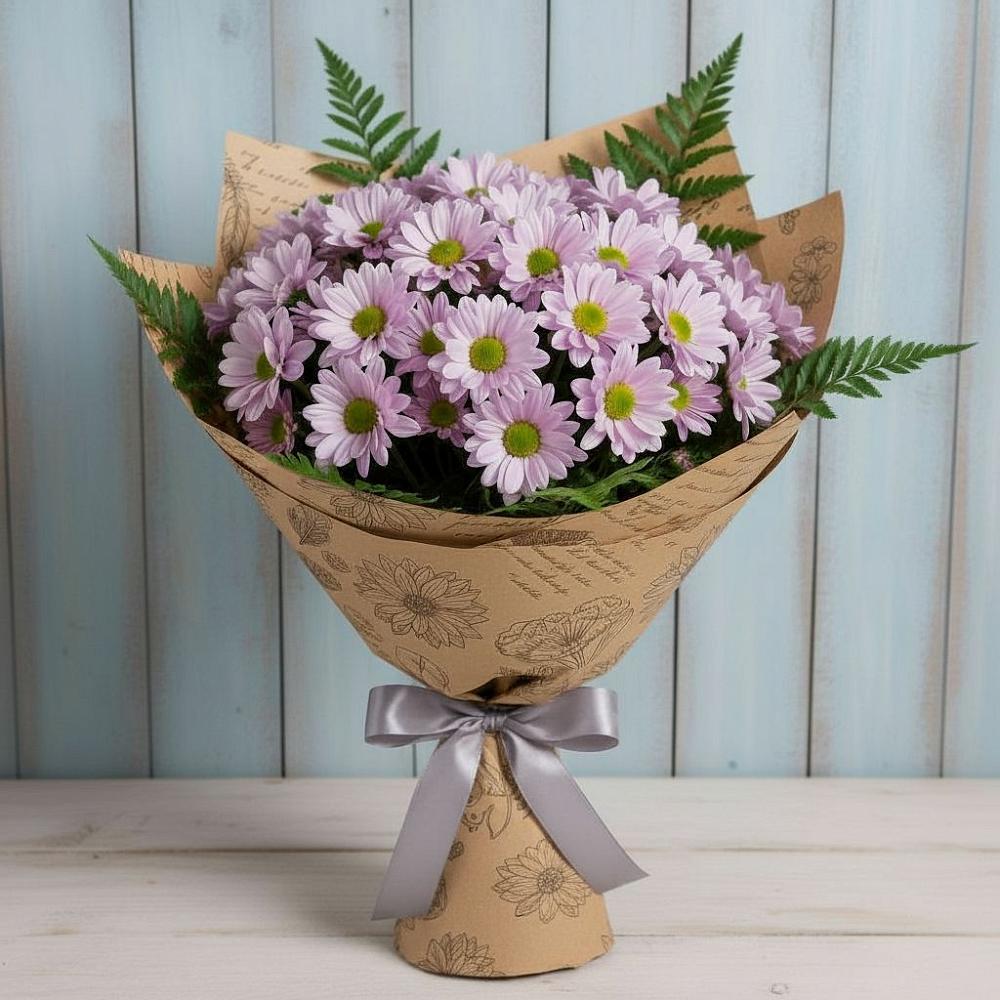 Букет цветов из: Хризантемы в Донском Тамбовская область