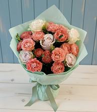 Букет цветов из:  Розы в Донском Тамбовская область