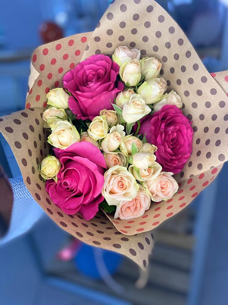 Букет цветов из: Розы в Донском Тамбовская область