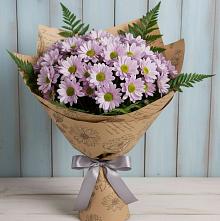 Букет цветов из:  Хризантемы в Донском Тамбовская область