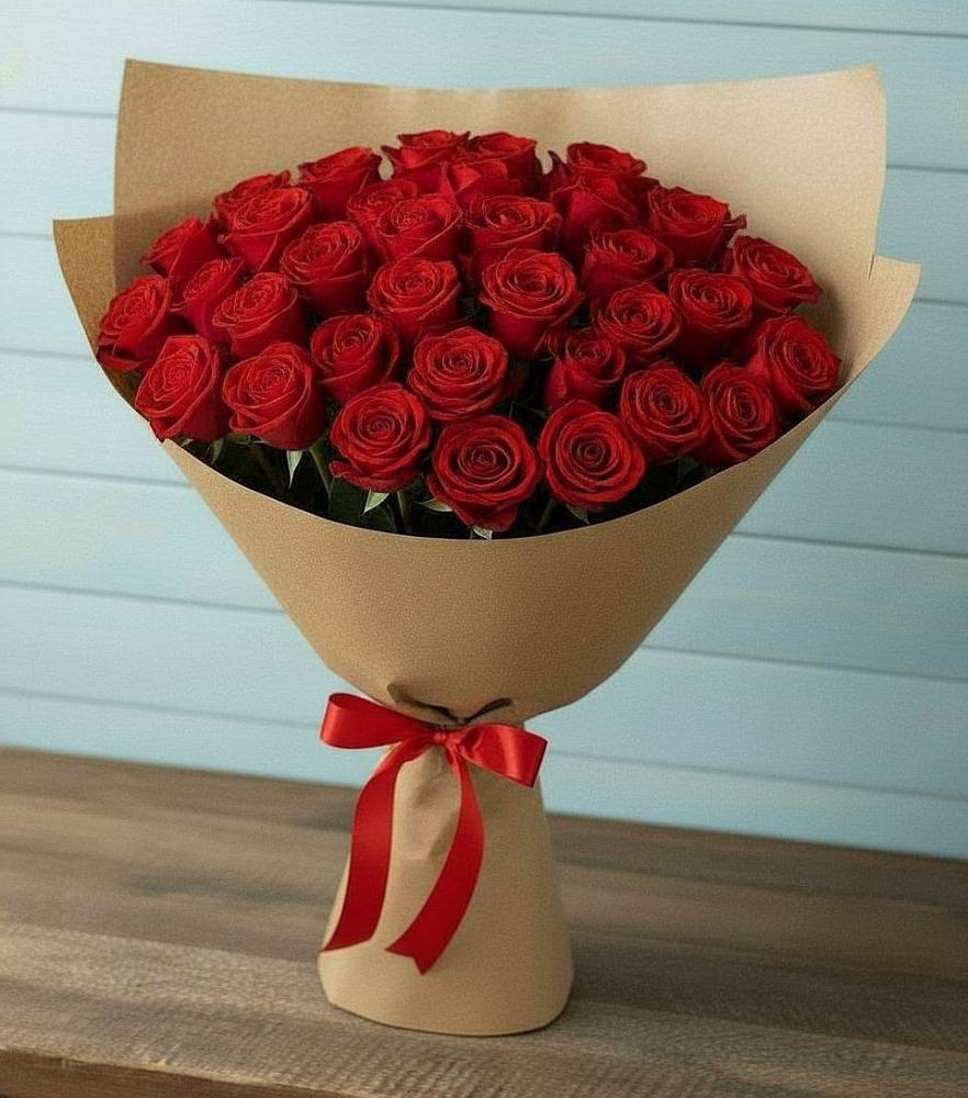 Букет Красные розы Милано в Донском Тамбовская область