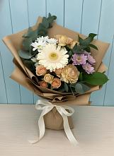 Букет цветов из:  Герберы и Хризантемы в Донском Тамбовская область