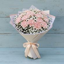 Букет цветов из:  Гвоздики в Донском Тамбовская область