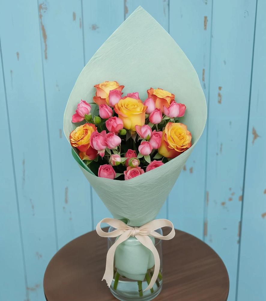 Букет цветов из: Розы в Донском Тамбовская область