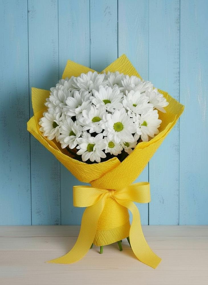 Букет цветов из: Хризантемы в Донском Тамбовская область