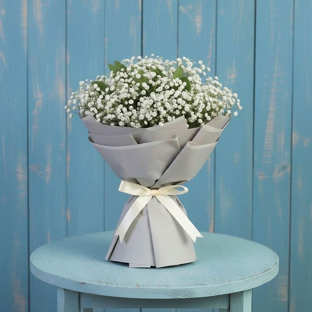 Букет цветов из: Гипсофила в Донском Тамбовская область