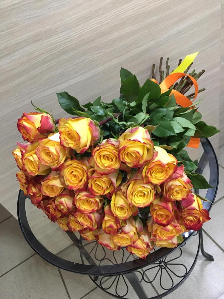 Букет Желтые розы в Донском Тамбовская область