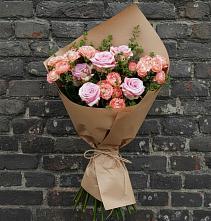 Букет цветов из:  Розы в Донском Тамбовская область
