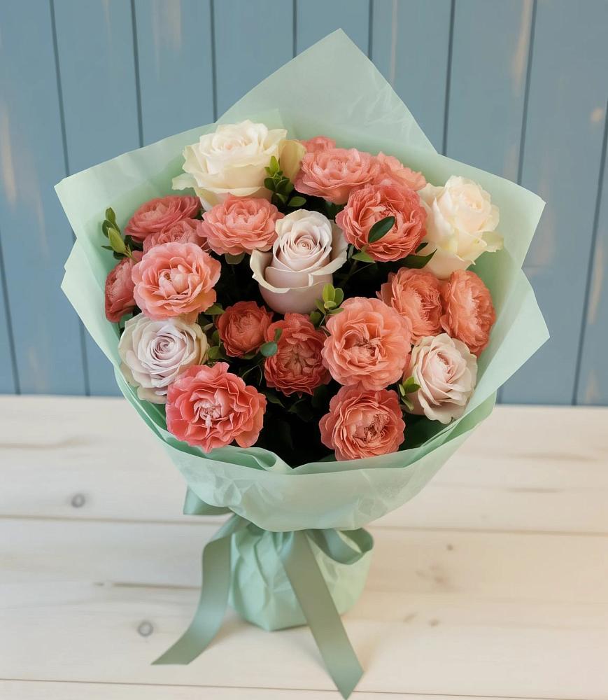 Букет цветов из: Розы в Донском Тамбовская область