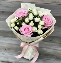 Букет цветов из:  Розы в Донском Тамбовская область