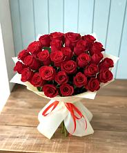 Букет 29 Красных роз в Донском Тамбовская область