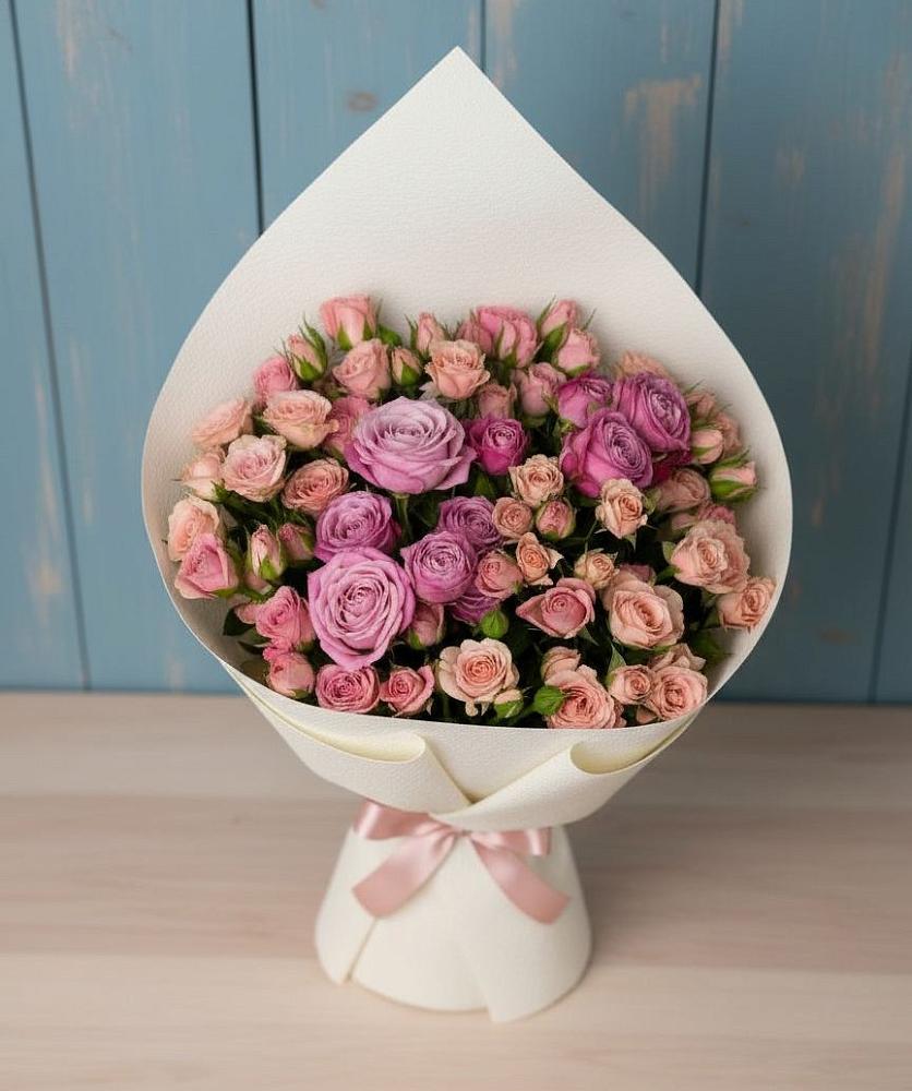 Букет цветов из: Розы в Донском Тамбовская область