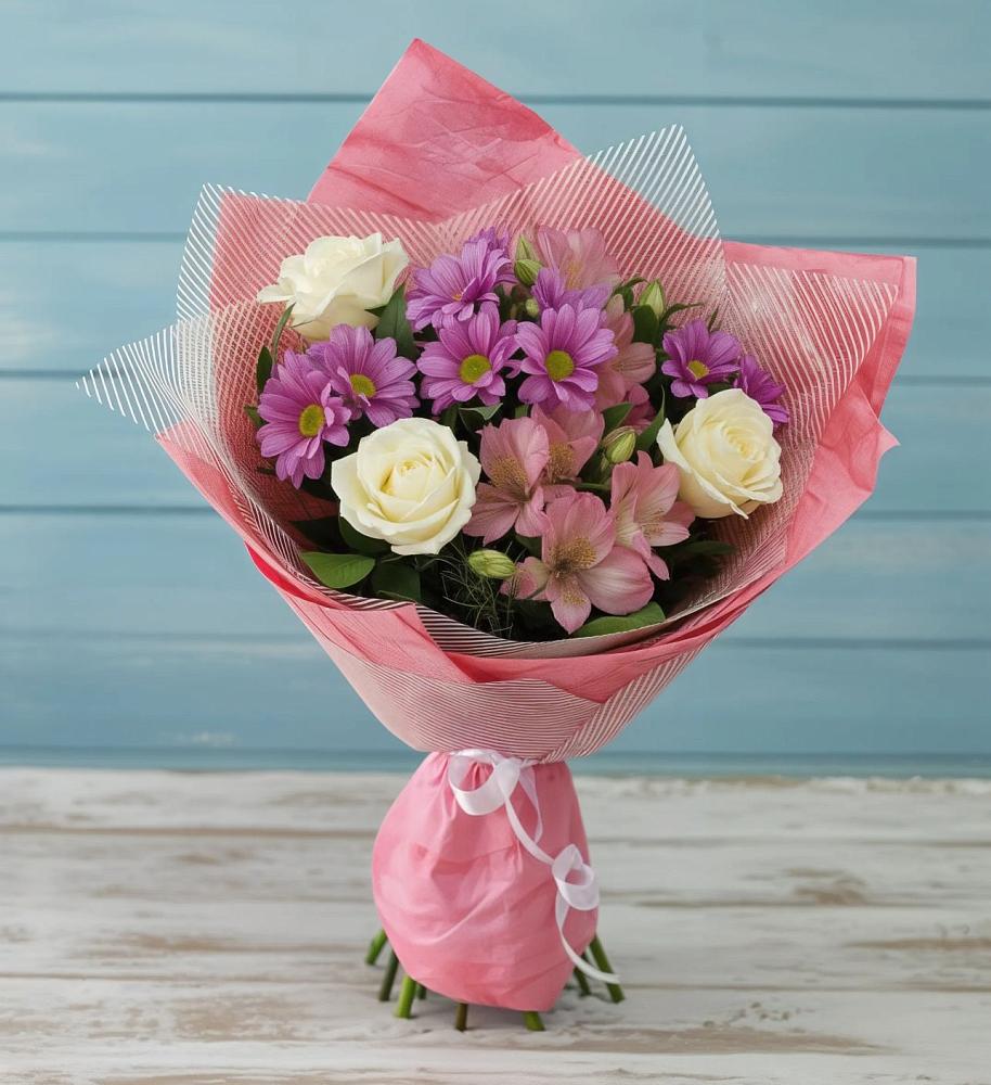 Букет цветов из: Герберы в Донском Тамбовская область