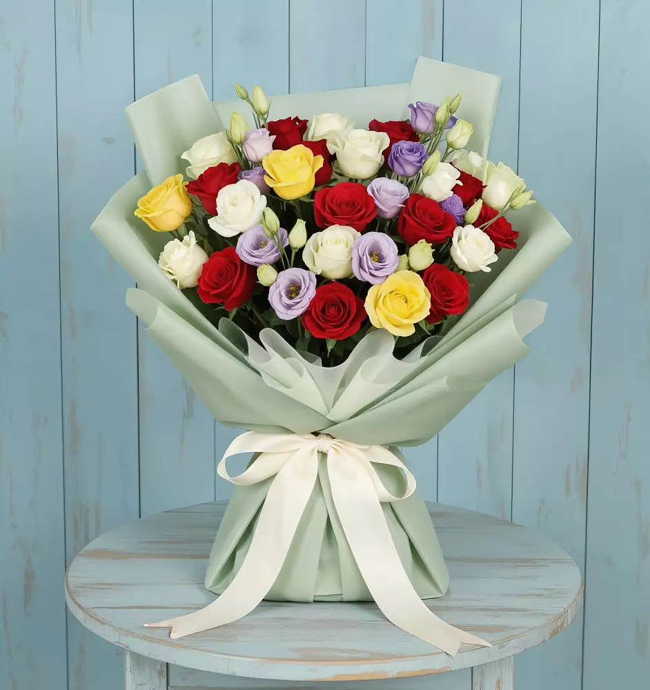 Букет цветов из: Розы в Донском Тамбовская область