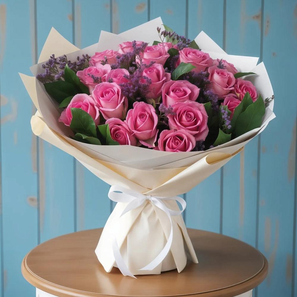 Букет цветов из: Розы в Донском Тамбовская область