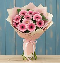 Букет цветов из:  Герберы в Донском Тамбовская область