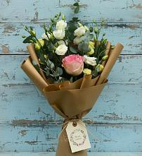 Букет цветов из:  Розы и Лизиантусы #REPLACE_PRED# Донском Тамбовская область