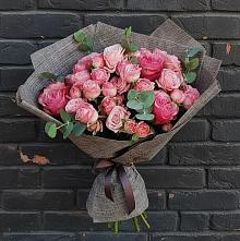 Букет цветов из:  Розы в Донском Тамбовская область
